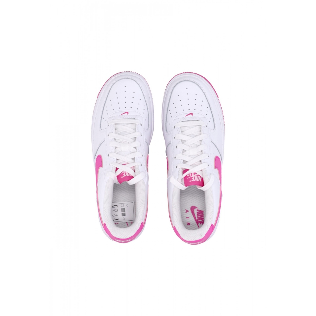 scarpa bassa ragazzo 196975921256 WHITE/LASER FUCHSIA