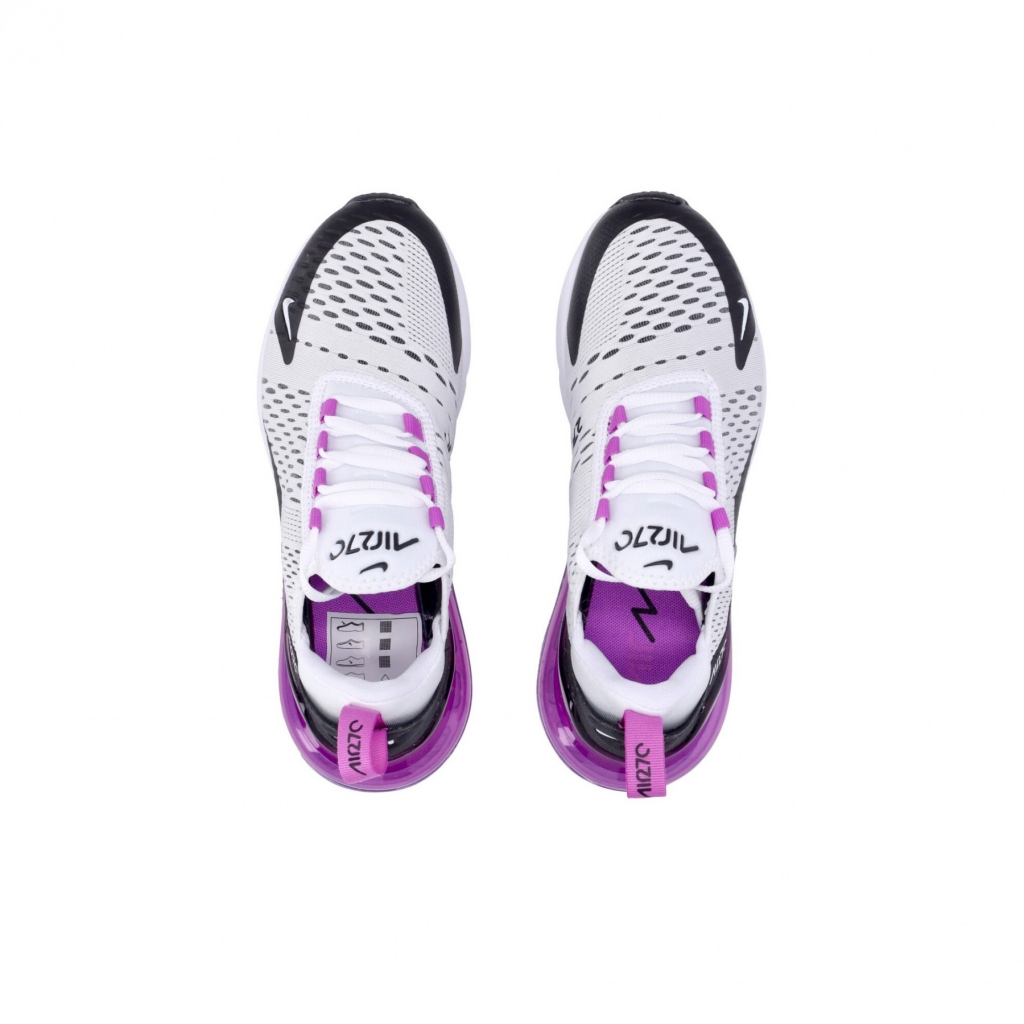 scarpa bassa donna w air max 270 WHITE/BLACK/FUCHSIA DREAM