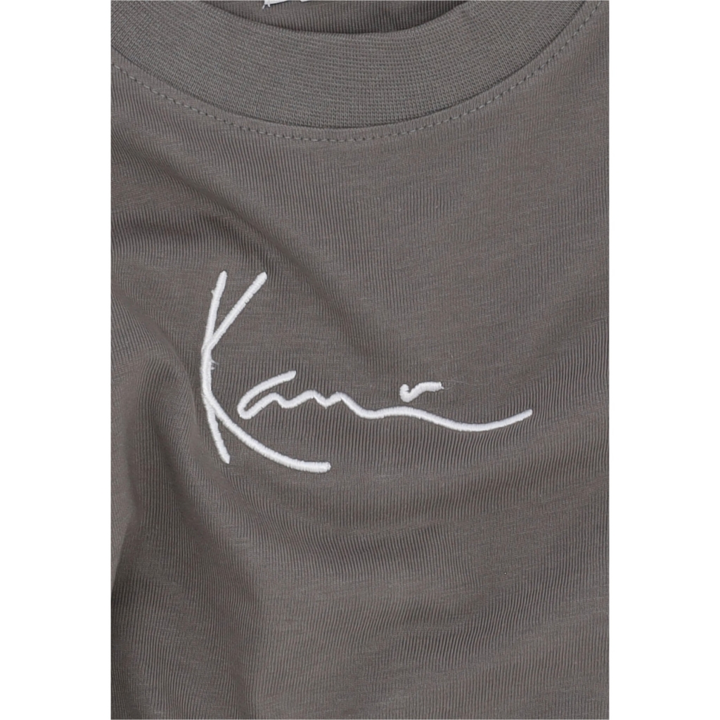 maglietta uomo small signature essential tee ANTHRACITE