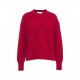 Maglione in lana rosso