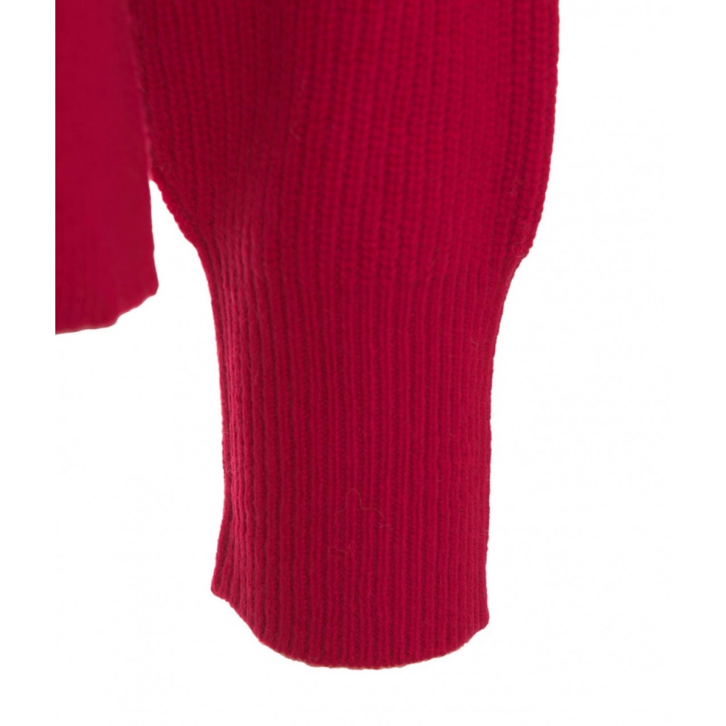 Maglione in lana rosso