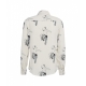 Camicia con stampa bianco