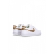 scarpa bassa donna w court vision low next nature WHITE/METALLIC GOLD/WHITE
