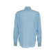Camicia in cotone fine azzurro