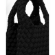 Borsa a mano in neoprene Di Nero Mini