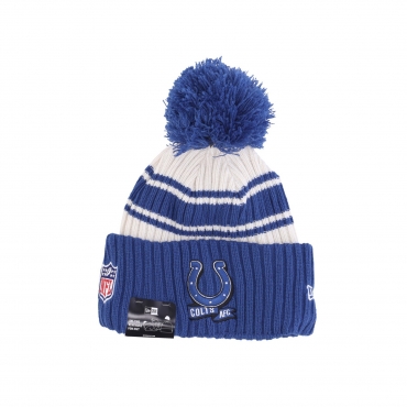 cappello pom pom uomo nfl sideline sport knit indcol CHROME WHITE/ORIGINAL TEAM COLORS