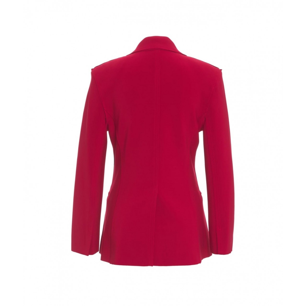 Blazer monopetto rosso