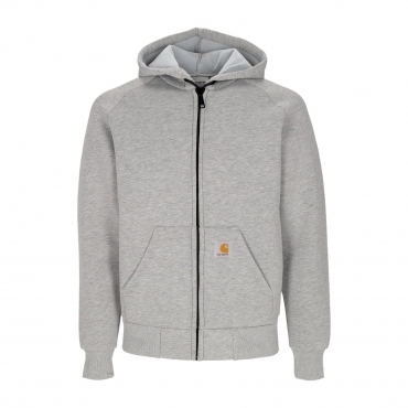 giubbotto uomo car-lux hooded jacket GREY HEATHER/GREY