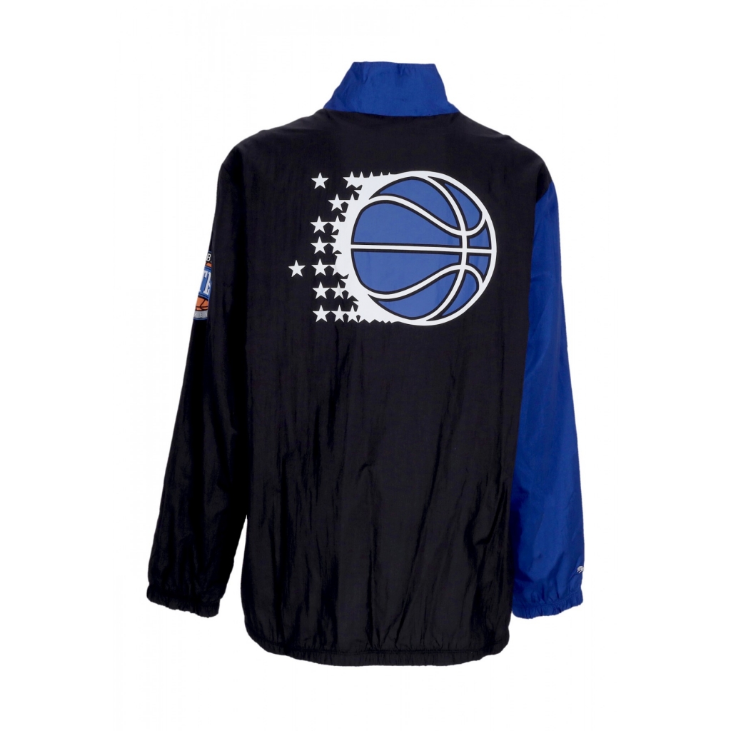 giacca a vento uomo nba arched retro lined windbreaker orlmag MULTI/WHITE