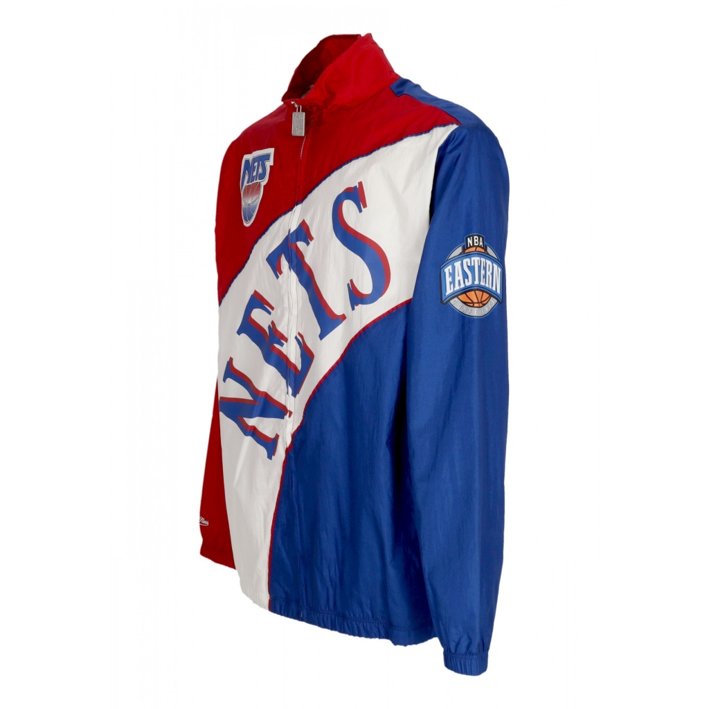 giacca a vento uomo nba arched retro lined windbreaker nejnet MULTI/WHITE