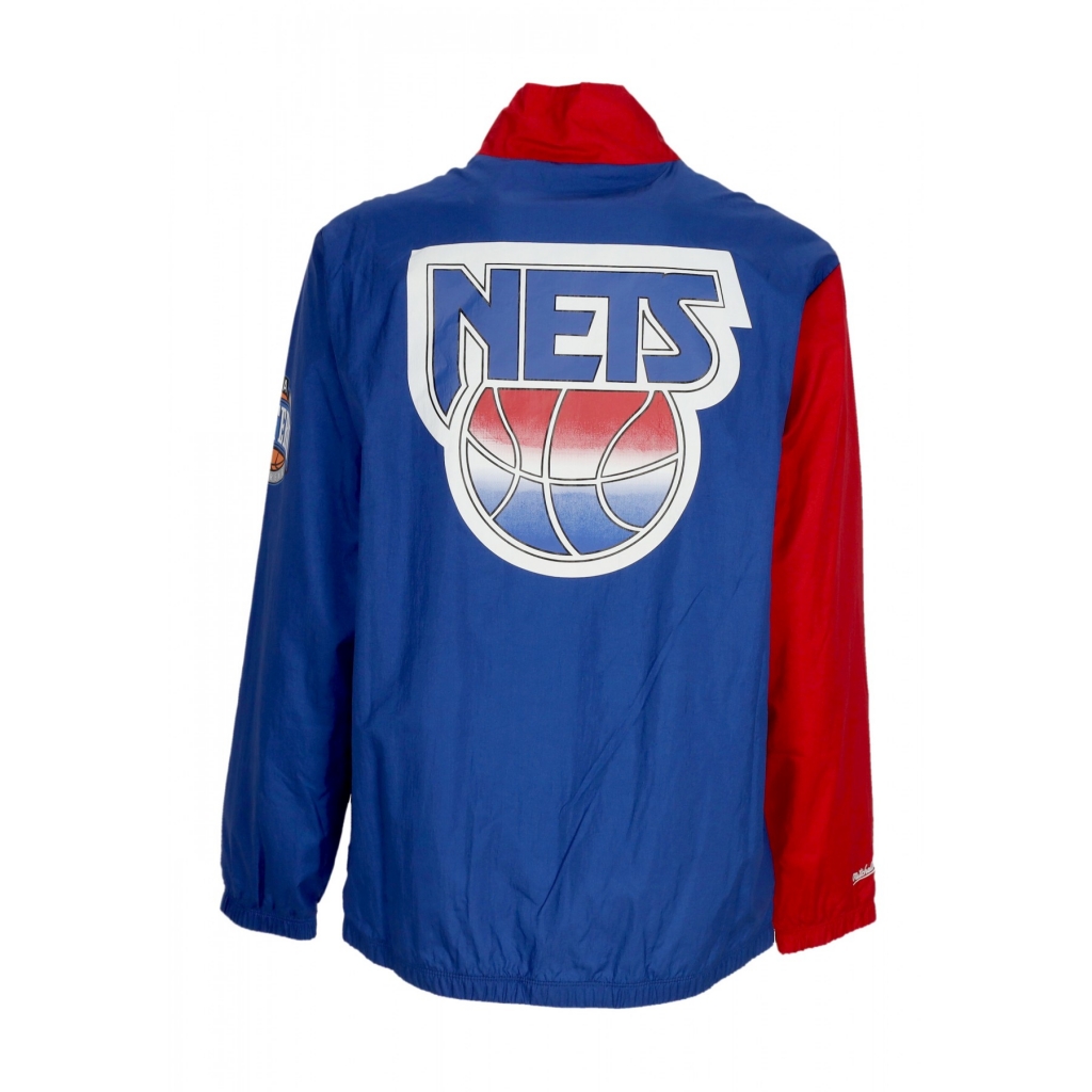 giacca a vento uomo nba arched retro lined windbreaker nejnet MULTI/WHITE