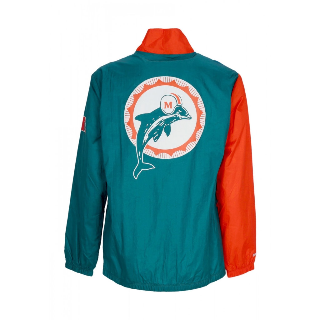 giacca a vento uomo nfl arched retro lined windbreaker miadol MULTI/WHITE