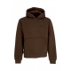 felpa cappuccio uomo leshen hoodie BROWN