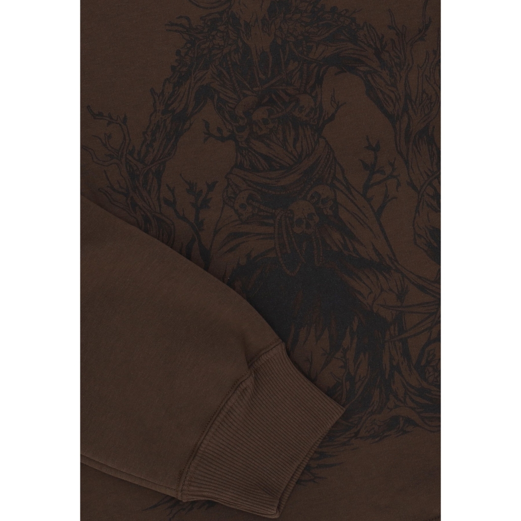 felpa cappuccio uomo leshen hoodie BROWN