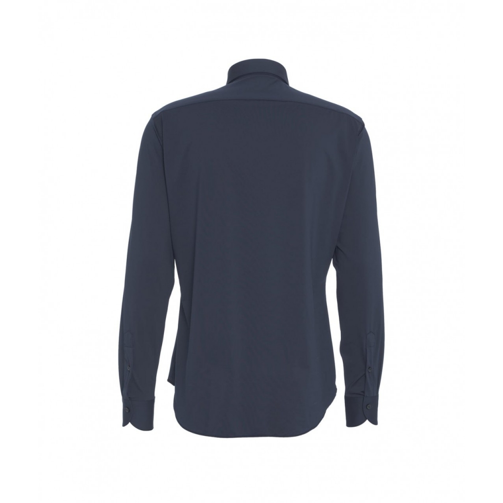 Camicia in tessuto active blu scuro