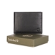 portafoglio uomo trifold wallet with coin pocket BLACK