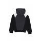 felpa cappuccio ragazzo air logo hoodie ANTHRACITE/BLACK/WHITE/WHITE