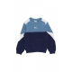felpa girocollo ragazzo air crewneck MIDNIGHT NAVY/AEGEAN STORM/WHITE/WHITE