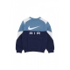 felpa girocollo ragazzo air crewneck MIDNIGHT NAVY/AEGEAN STORM/WHITE/WHITE