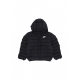piumino ragazzo sportswear low syntethic fill jacket BLACK/BLACK/WHITE