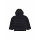 piumino ragazzo sportswear low syntethic fill jacket BLACK/BLACK/WHITE