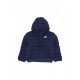 piumino ragazzo sportswear low synthetic fill jacket MIDNIGHT NAVY/MIDNIGHT NAVY/WHITE