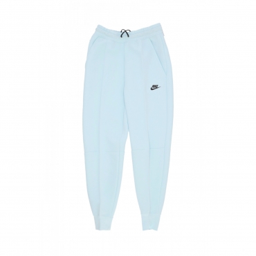 pantalone tuta leggero donna w sportswear tech fleece mid-rise jogger GLACIER BLUE/BLACK