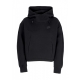 felpa leggera cappuccio donna w sportswear tech fleece oversized hoodie BLACK/BLACK