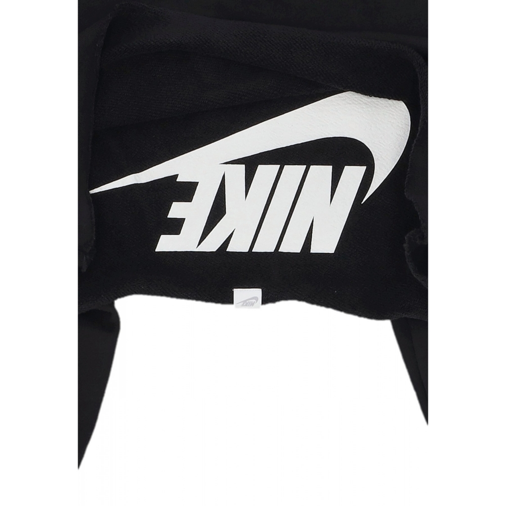 felpa leggera girocollo corta donna w sportswear dance oversized shrug BLACK/SAIL