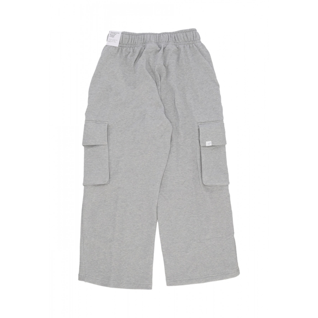 pantalone tuta leggero donna w sportswear dance oh fleece pant DK GREY HEATHER/BLACK