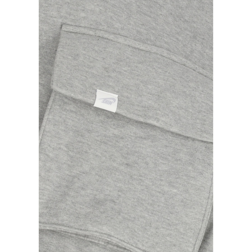 felpa leggera cappuccio zip donna w sportswear dance oversized full-zip hoodie DK GREY HEATHER/SMOKE GREY