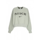 felpa girocollo donna w sportswear phoenix fleece over-oversized logo crewneck JADE HORIZON/LT OREWOOD BRN/SEQUOIA