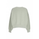 felpa girocollo donna w sportswear phoenix fleece over-oversized logo crewneck JADE HORIZON/LT OREWOOD BRN/SEQUOIA
