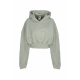felpa leggera cappuccio corta donna w sportswear oversized fleece dance crop hoodie JADE HORIZON/JADE HORIZON