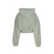 felpa leggera cappuccio corta donna w sportswear oversized fleece dance crop hoodie JADE HORIZON/JADE HORIZON