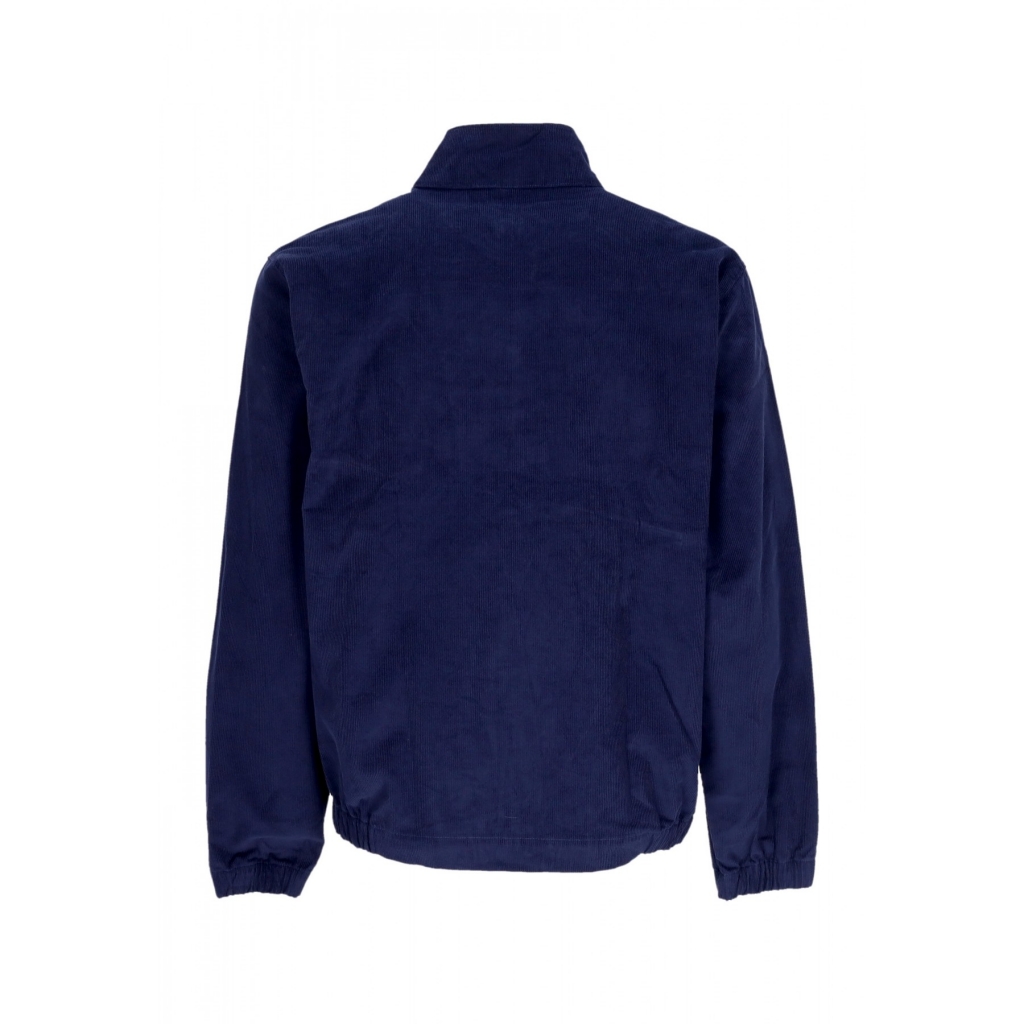 giubbotto uomo club harrington corduroy jacket MIDNIGHT NAVY/WHITE
