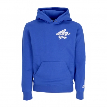 felpa cappuccio uomo club nvlty hoodie GAME ROYAL/GAME ROYAL/SAIL