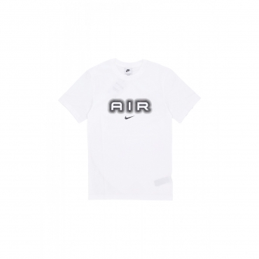 maglietta uomo sportswear sw air graphic tee WHITE/BLACK