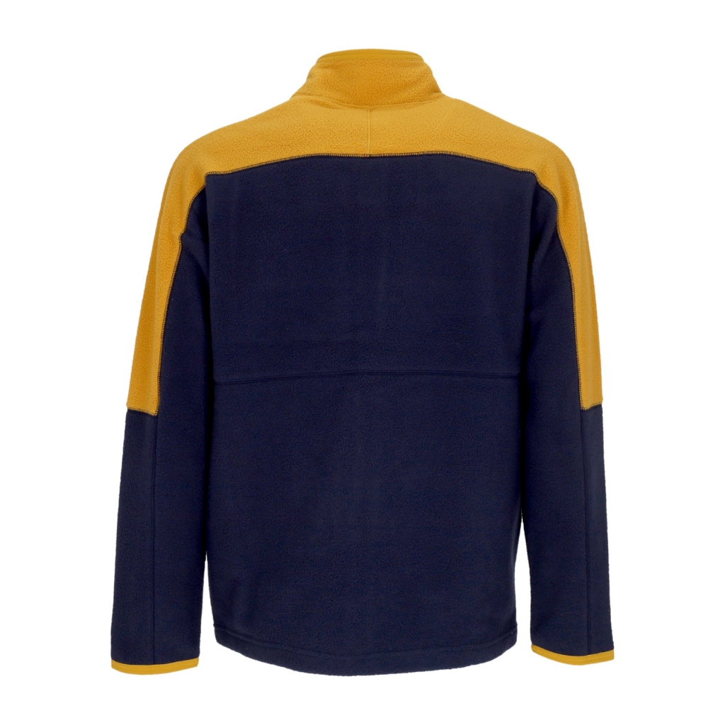 giubbotto pile uomo abrazo fleece full-zip jacket AMBER/MARITIME