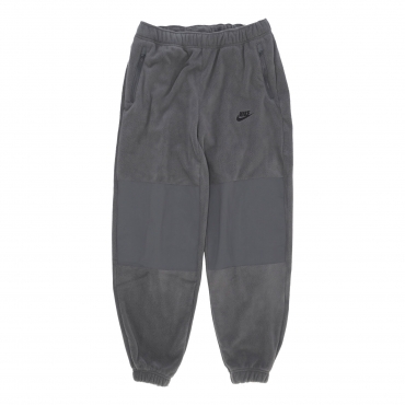 pantalone tuta felpato uomo club+ polar fleece cf pant IRON GREY/BLACK
