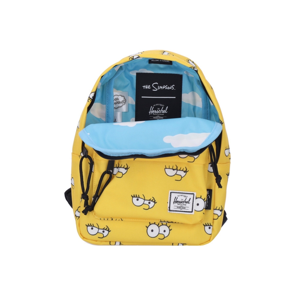 zaino ragazza classic mini x the simpsons YELLOW