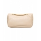 Borsa a spalla con logo Lumi Medium beige