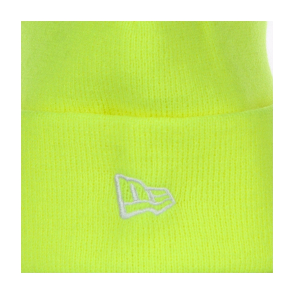cappello uomo ne pop short cuff knit YELLOW CROWN
