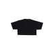 maglietta corta donna w mantis croptop tee BLACK