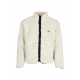 orsetto uomo icon face sherpa jacket UNBLEACHED