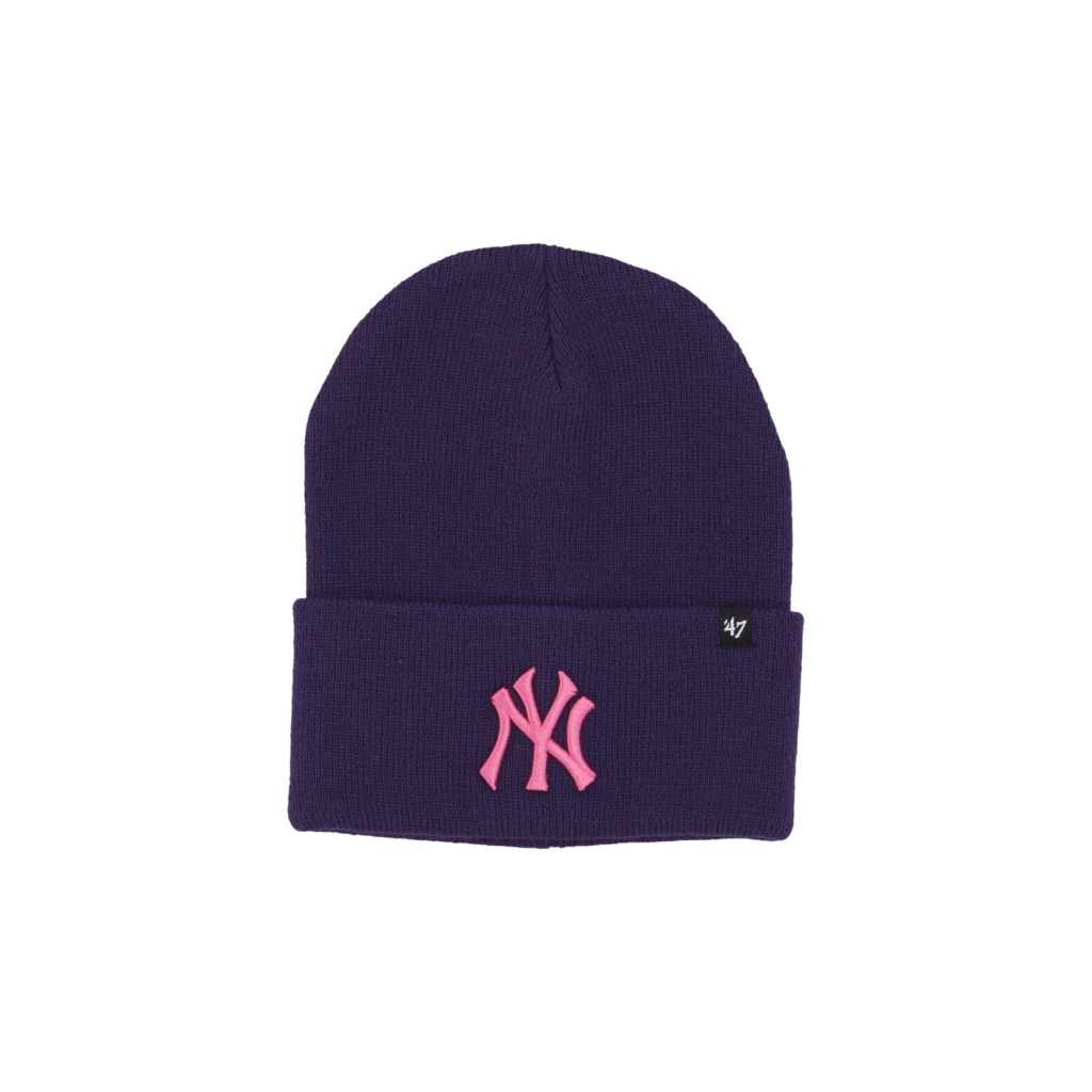 cappello uomo mlb haymaker cuff knit neyyan PURPLE