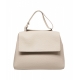 Borsa a spalla Sveva Soft Medium crema