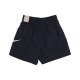 pantaloncino donna sportswear essentials woven high-rise short hbr BLACK/WHITE