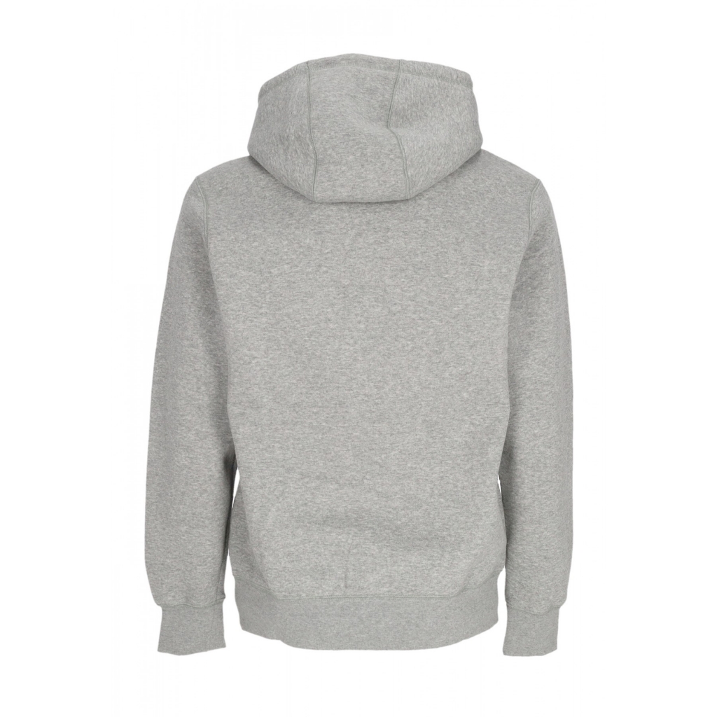 felpa cappuccio uomo club futura hoodie DK GREY HEATHER/LT SMOKE GREY
