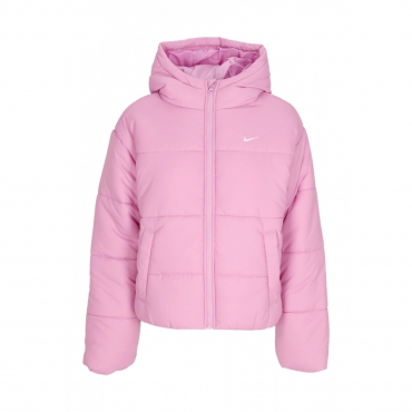 piumino donna w sportswear therma-fit classic puffer BEYOND PINK/WHITE